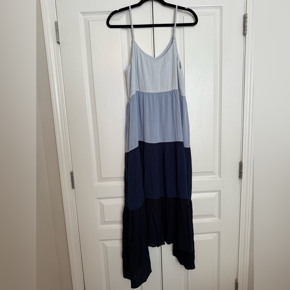 Final Touch Colorblock, Tank Maxi Dress with Pockets (NWOT) - Picture 6 of 15